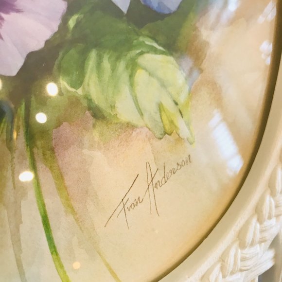 Vintage cottage core floral picture - Picture 9 of 17